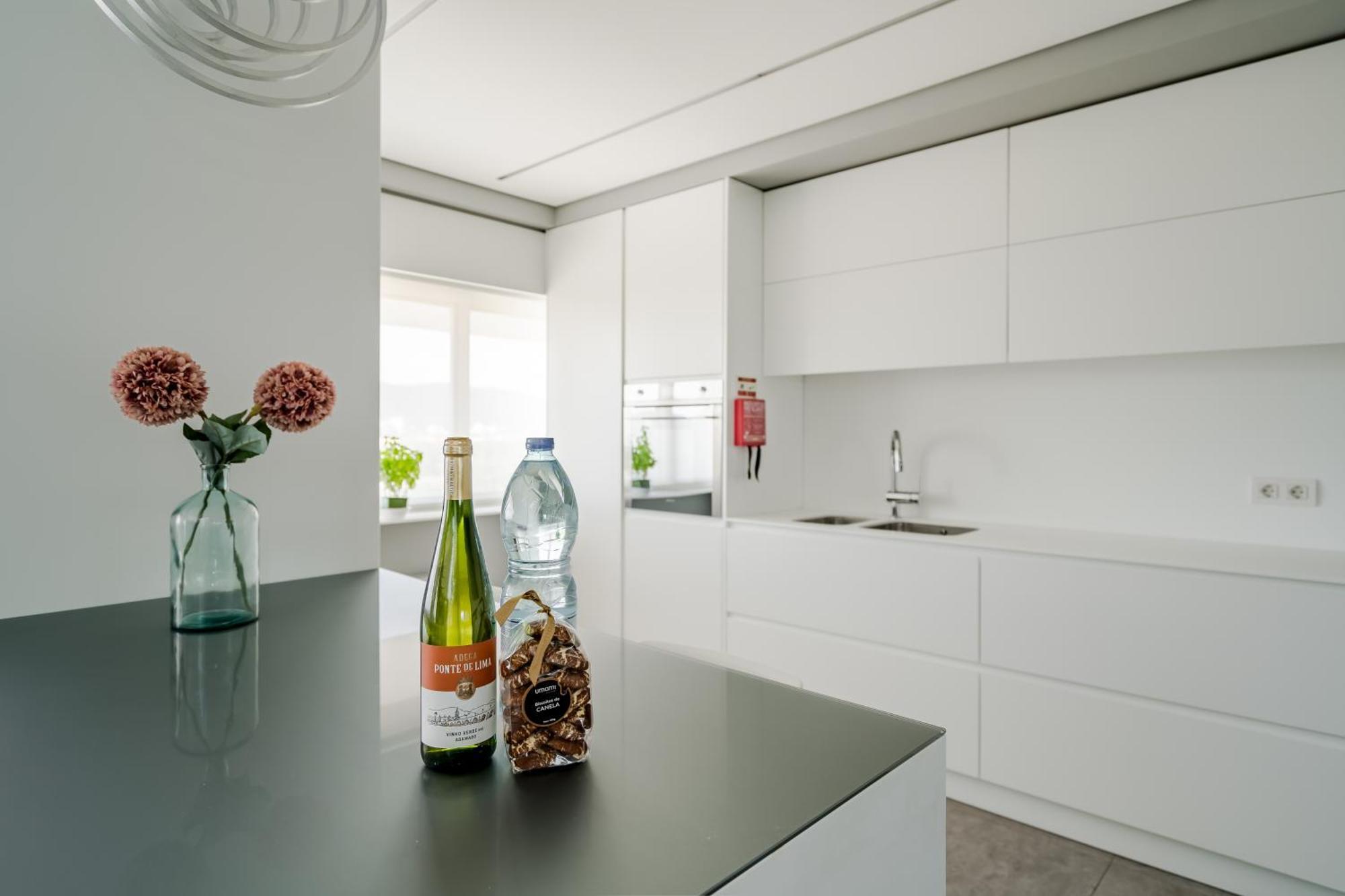 River Town View - Luxury Apartment With Jacuzzi On Terrace Viana do Castelo Eksteriør billede